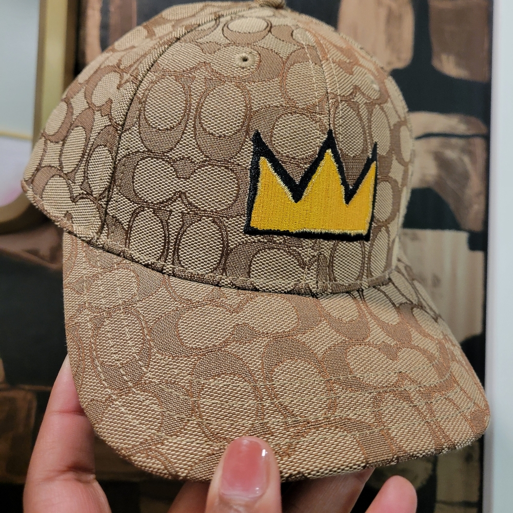 Rare Basquiat x Coach Logo Hat